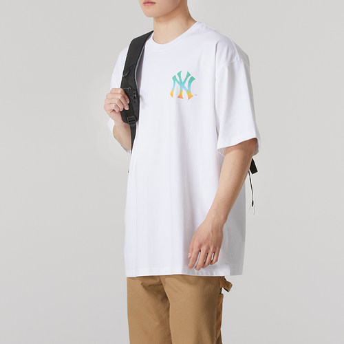 耶运动MLBT恤男装女装情侣装 25夏季新款运动服户外出行潮流时