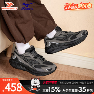 美津浓官方正品跑步鞋男鞋女鞋新款运动鞋复古做旧休闲鞋ASTRO LS