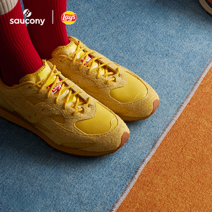 Saucony索康尼男鞋2026春季新款复古休闲鞋乐事联名款潮流运动鞋