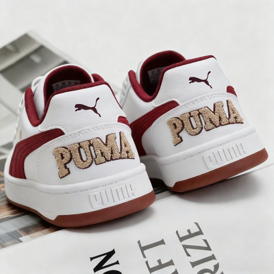 PUMA彪马Caven2红白撞色板鞋