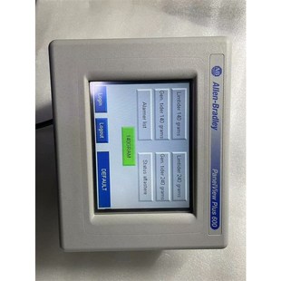 AB触摸屏2711p t6c20a.功能包好.已通电测试.成