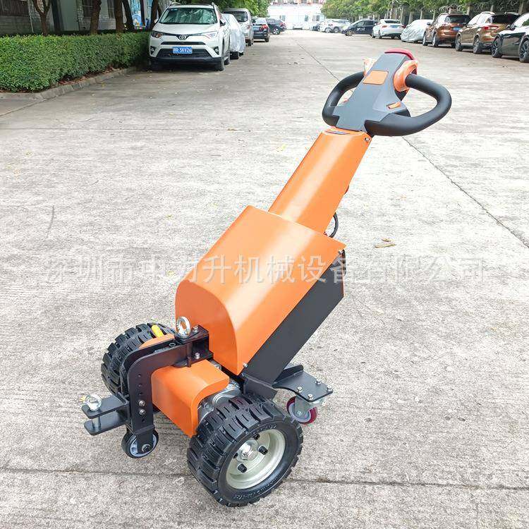 1.5/0吨手拉式电动牵引车迷你型拖车机场脱钩车行李运输