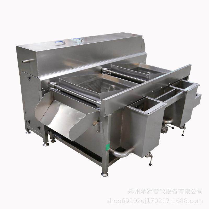 翻斗式双槽洗菜机多功能水果蔬菜清洗机商用清洗设备