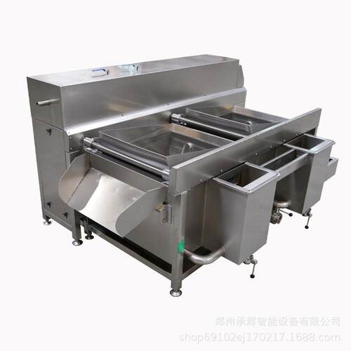 翻斗式双槽洗菜机多功能水果蔬菜清洗机商用清洗设备