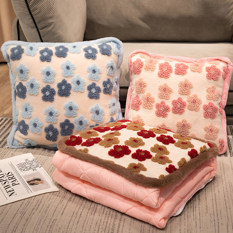 抱枕被子两用加厚室沙发靠枕午睡毯子二合一汽车车载枕头,居家布艺,抱枕被,淘宝优惠券,粉丝福利购,淘宝优惠卷