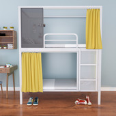 新概念铺铁床生宿舍公寓床双层床加厚儿童寝室高低铁床