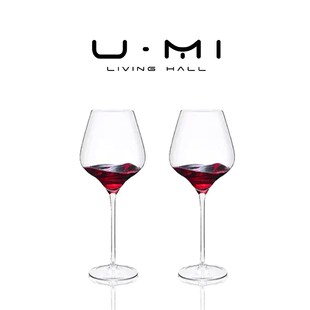 红酒杯葡萄酒杯香槟杯子 LIVING波多酒具德国水晶玻璃欧式