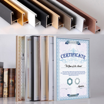 窄边铝合金相框平面海报框写真框框画框拼图挂墙装裱定