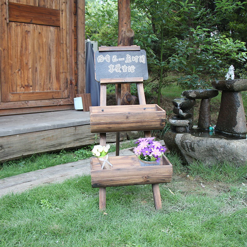 腐木花架阳台多层阶梯落地式庭院户外花架子室内画板花盆架,鲜花速递/花卉仿真/绿植园艺,花架,淘宝优惠券,粉丝福利购,淘宝优惠卷