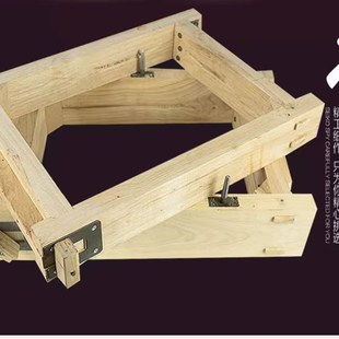 翻砂铸造框架设置精密铸造定木模具造型砂工具木框架双层沙箱