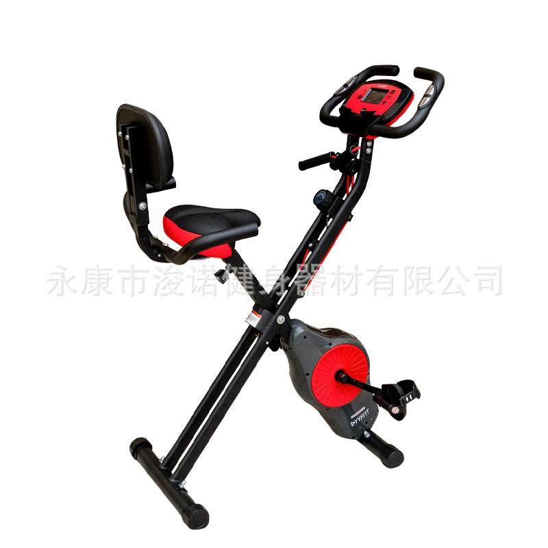 包邮折叠单车家用型磁控健身车可调节脚踏自行x-bike有氧