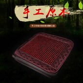 汽车夏季 坐垫车载凉垫三件套木珠座垫车内清凉方垫隔热座位垫