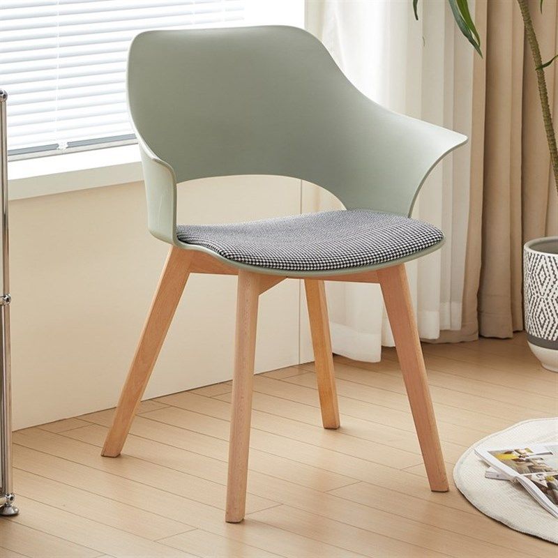 餐椅0家用红白色塑料椅子扶手加厚靠背接待洽谈书桌椅,住宅家具,餐椅,淘宝优惠券,粉丝福利购,淘宝优惠卷