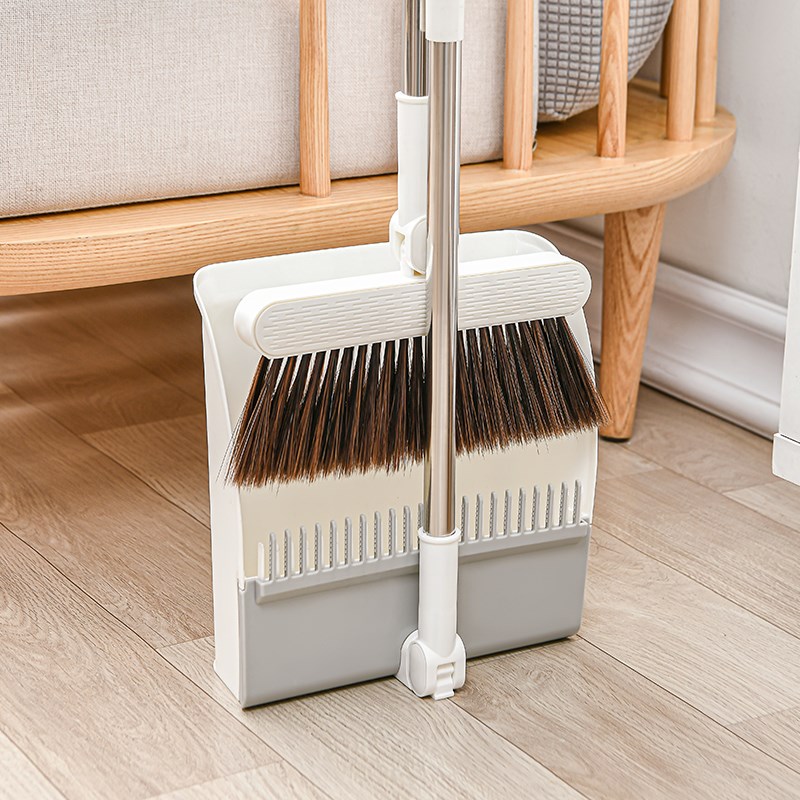 扫帚簸箕组合套装家用高档扫把毛把软毛细毛长柄扫地工具灰尘笤帚