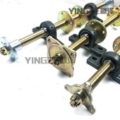 Y改装 四轮车箱子卡丁车沙滩车后桥悬挂0C后轴法兰轴承