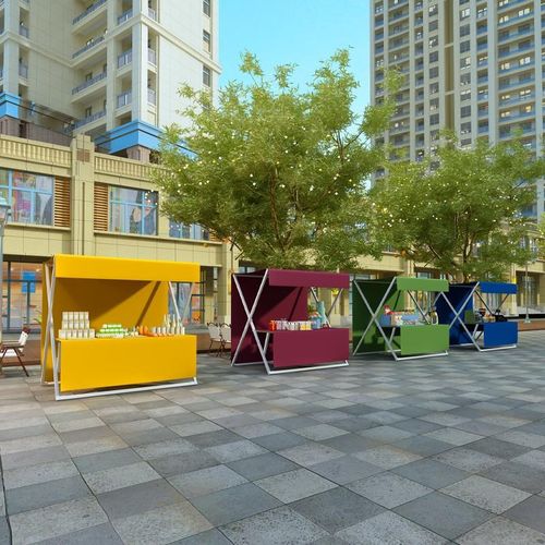 网红商业活动棚架摆摊货架集市节日摊位展示架帐篷地摊架庙会摊位