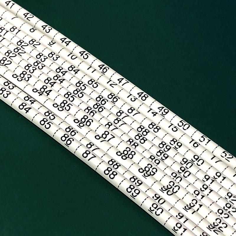 0-99热缩号码管编号管 数字管线束标识防水电线编码管打印字半切