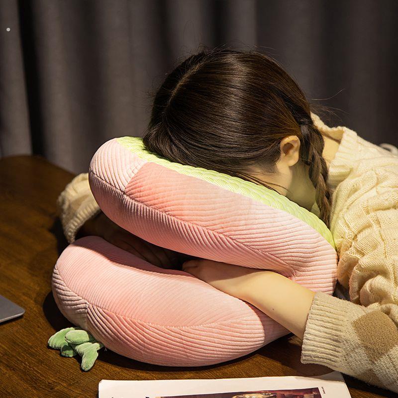 冰豆豆午睡枕趴睡枕学生趴桌上午休神器抱枕办公室睡觉趴趴枕夏季