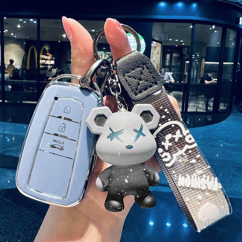 专用丰田钥匙套卡罗拉凯美瑞雷凌亚洲龙锋兰达2023款威兰达车扣23