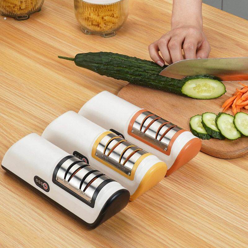 德国厨房高级电磨刀石电动磨刀器全自动家用多功能快速磨菜刀神器