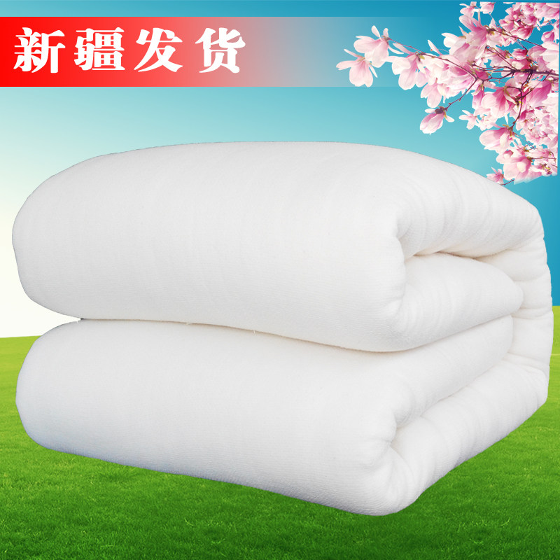 斤芯 新棉花被子手工棉絮棉胎双人床垫被褥冬被加厚