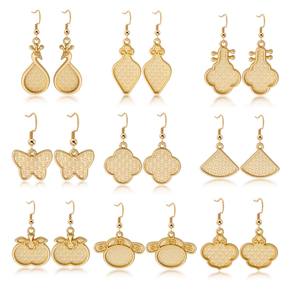 纤纤宋锦diy饰品2025新款复古合金耳环耳钩耳坠底胚配件材料,饰品/流行首饰/时尚饰品新,耳钉,淘宝优惠券,粉丝福利购,淘宝优惠卷