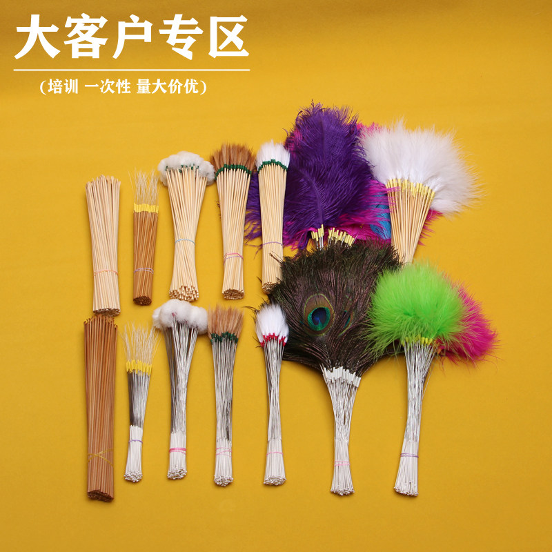 采耳工具银针鹅毛棒芙蓉鸡毛马尾孔雀鸵鸟打掏耳朵专业挖耳勺装