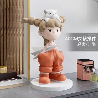 女孩装饰家居装饰品玄关乔迁生日礼品