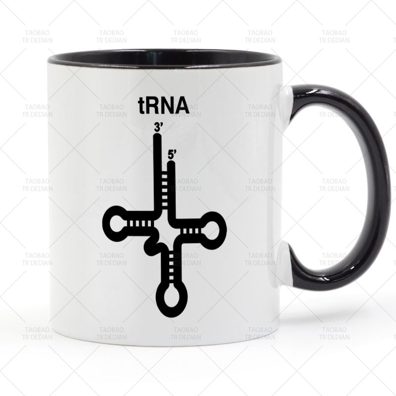 tRNA 转运RNA 生物学科研生命 马克K杯 咖啡牛奶陶瓷喝水杯子