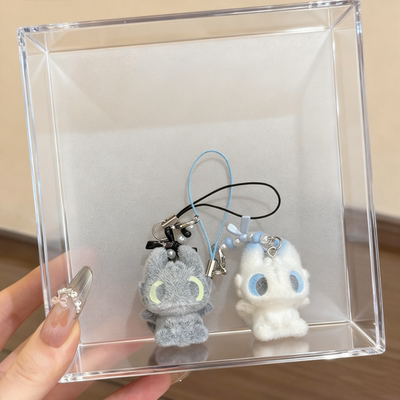 驯龙高手梦幻联动可爱无牙仔光煞情侣闺蜜款钥匙扣手机链书包挂件