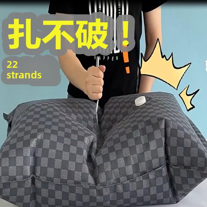 臻尼真空压缩袋布艺加厚22丝特大号被子专用衣物整理袋抽气收纳袋