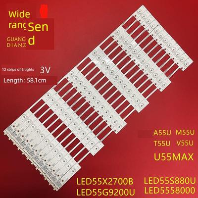 适用于康佳Led55G9200U Led55X2700B灯条35020981屏72000900 Yt灯