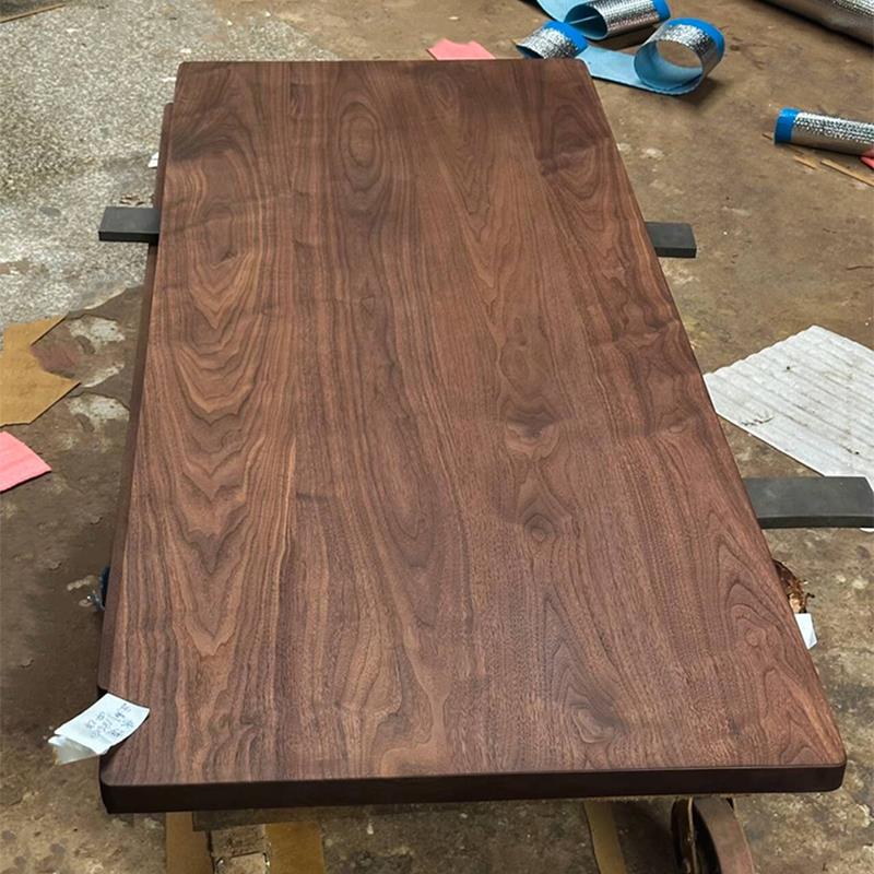 实木桌板胡桃木板原木大板桌面整板白蜡木板升降电脑桌榆木板定制