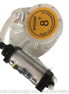 Z644H-10C气动旋转摆动阀使用合金密封，硬质性强，耐磨性非常好