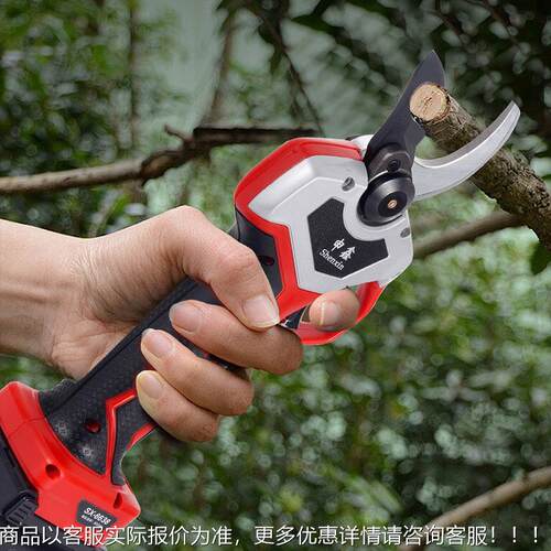 新款境家枝用WRQ厂家无蔬果园林锂电修枝剪跨线树数显锂电修枝剪