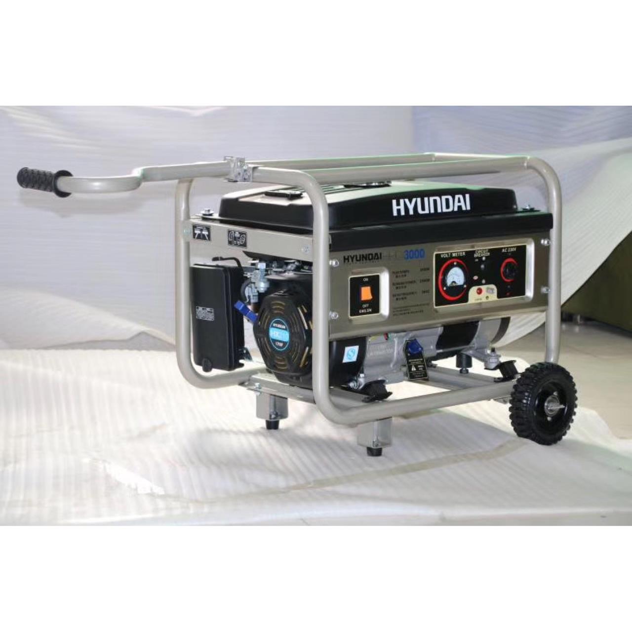 现代3500汽油发电机2.8kw小型发电机组（促销老款）