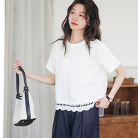 【專柜正品】女裝夏新款圓領(lǐng)T恤