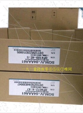 SGM7J-04AFA21SGM7J-04AFA61安川电机质保1年闲置