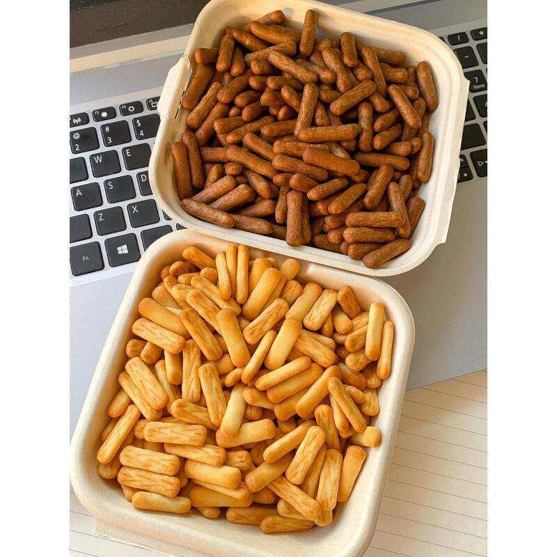 新货巧克力小饼干乳酪棒棒饼干手指饼干牛奶味饼干酥脆饼干早餐饼