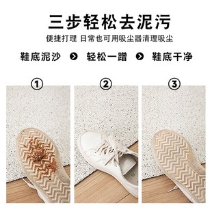 地垫入户门垫防滑耐磨防水防污家用丝圈进门门口脚垫裁剪玄关地毯