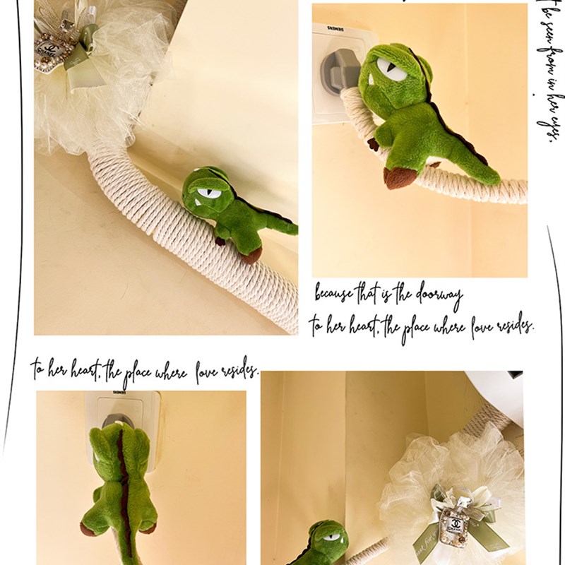 DIY包空调管子装饰遮挡 美化创意水管暖气下水道遮丑神器棉绳麻绳