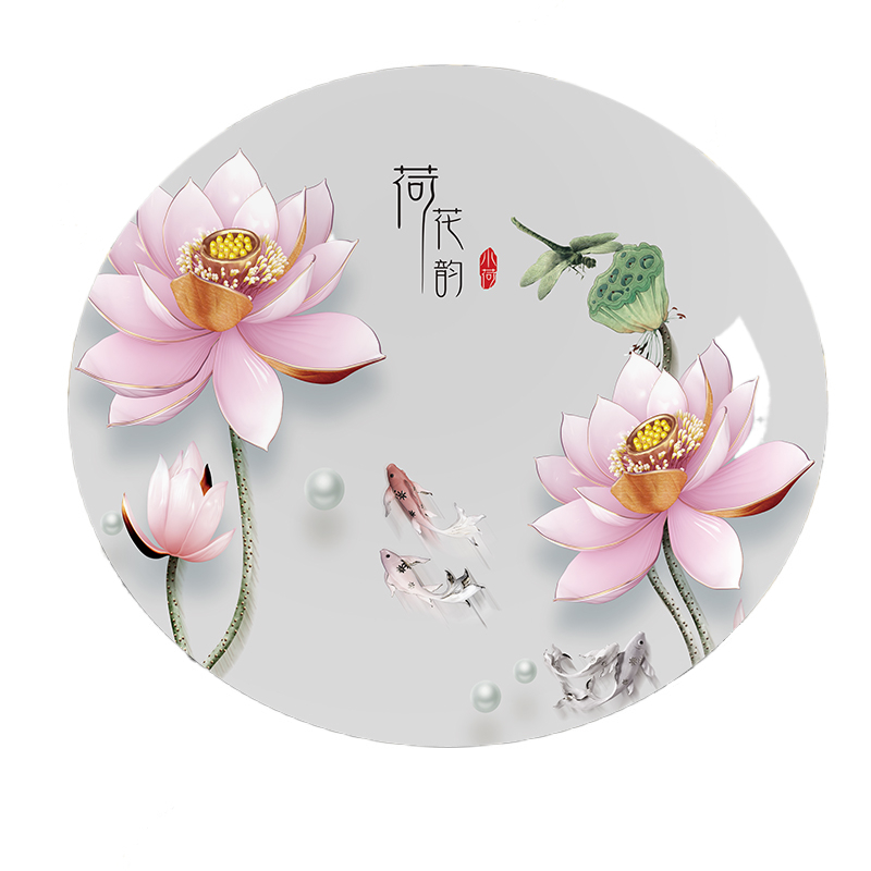 加厚pvc软玻璃餐桌布防水防油耐高温免洗圆桌塑料透明磨砂水晶板