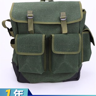 帆布加厚耐磨工具包双肩包结实耐用背包空调安装维修工地家政保洁