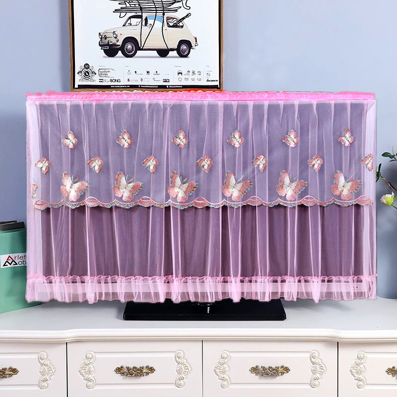 电视机罩55英寸防尘罩 开机不取电视罩65寸48寸50寸液晶电视机套