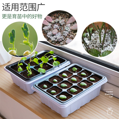 育苗神器专用盆扦插育苗穴盘长方形托盘营养杯塑料钵芽菜盒箱苗盘