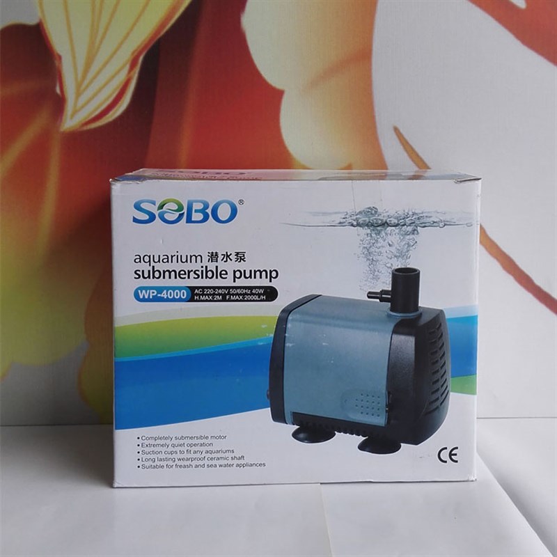 SEBO松宝潜水泵抽水用0.8米下滤鱼缸过滤泵WP4000底滤循环潜水泵