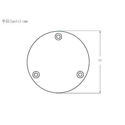 LP电吉他后盖 电路板塑料盖吉普森乐器配件线路圆形盖子 专业配件