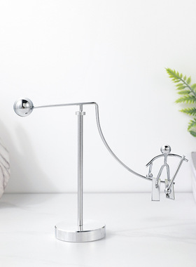 平衡摇摆人滑雪不倒小人桌面客厅摆件学生同学毕业节日老师礼物