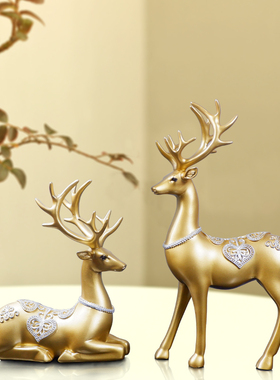 创意摆件欧式工艺品 北欧风客餐厅电视柜酒柜玄关办公室创意家居