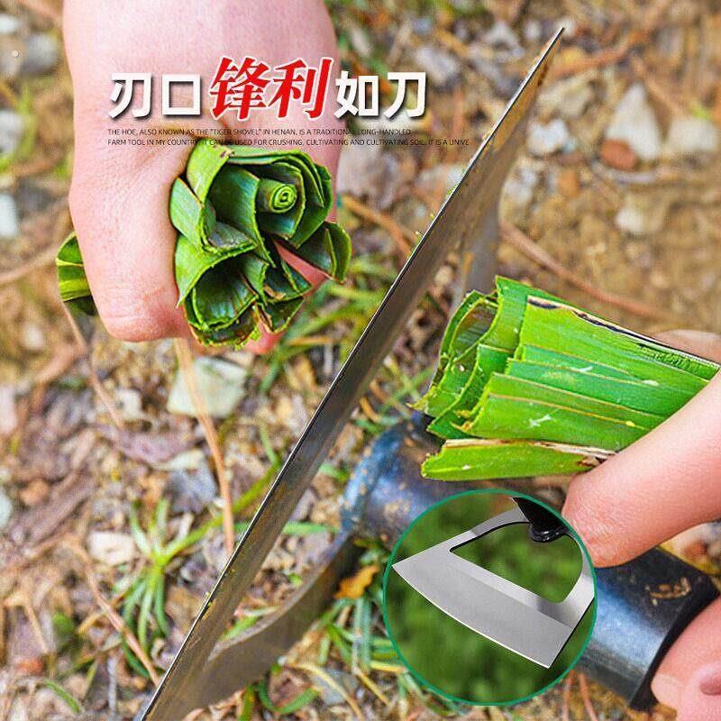 锄草锄头家用种菜锰钢除草神器铲草工具刮草铲子农具农用工具大全